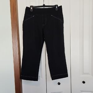 Jag Jeans Black Cropped Ankle Jeans